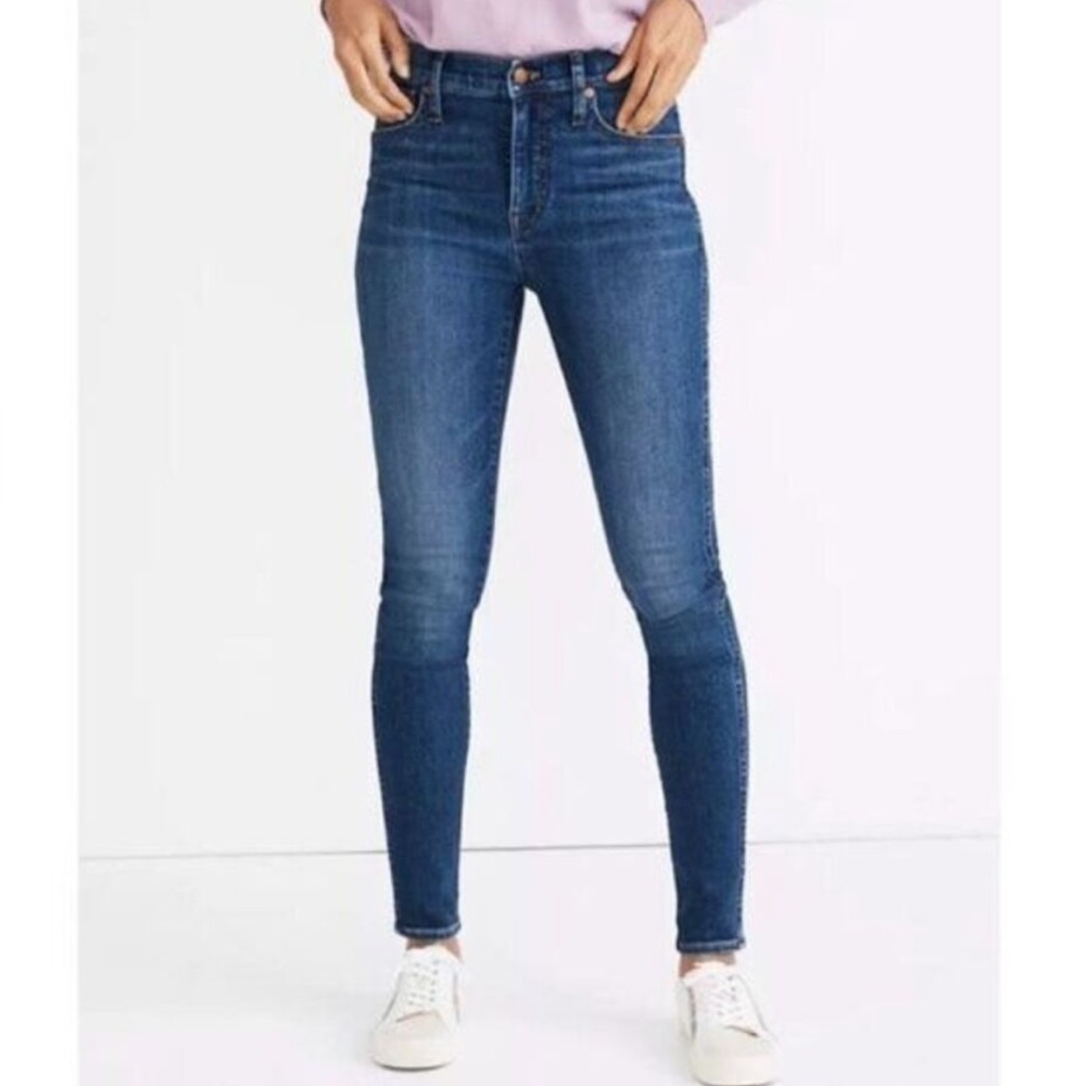 Madewell 10” High-Rise Skinny Jeans.
